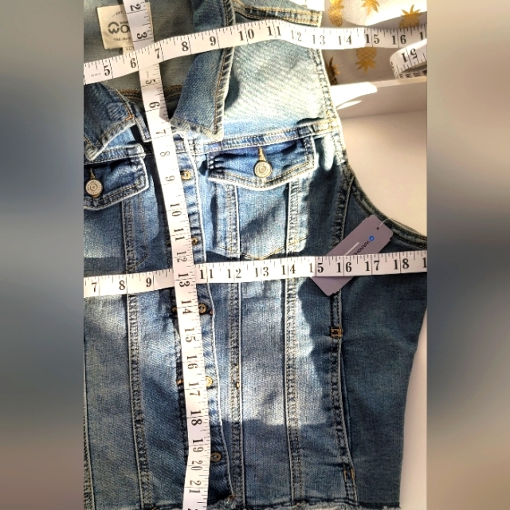 💥 DENIM  VEST !  💥 - Picture 5 of 12